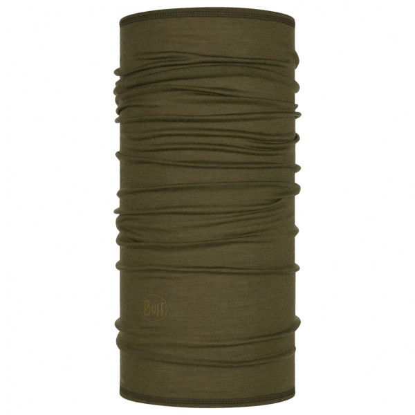 Buff - Lightweight Merino Wool - Schlauchschal Gr One Size oliv von Buff