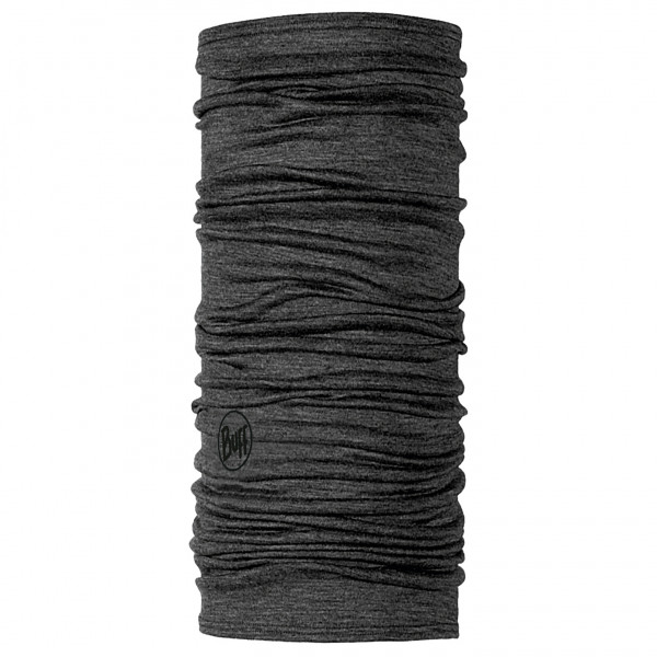 Buff - Lightweight Merino Wool - Schlauchschal Gr One Size schwarz/grau von Buff