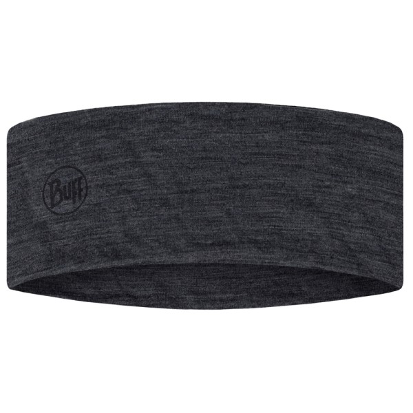 Buff - Merino Lightweight Headband - Stirnband Gr One Size schwarz/grau von Buff