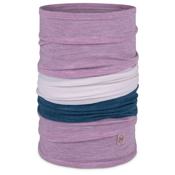 Buff - Merino Move - Halstuch Gr One Size blau;braun;grau;rosa von Buff