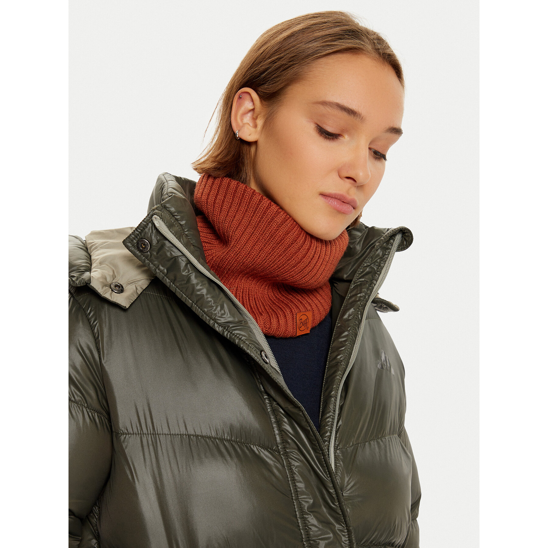 Loop-Schal Buff Knitted Neckwarmer Norval 124244.330.10 Braun Loop-Schal Buff Knitted Neckwarmer Norval 124244.330.10 Braun von Buff