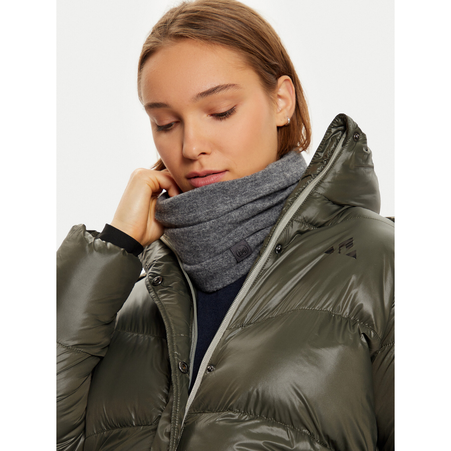 Loop-Schal Buff Merino Fleece Solid 129444.937.10 Grau Loop-Schal Buff Merino Fleece Solid 129444.937.10 Grau von Buff