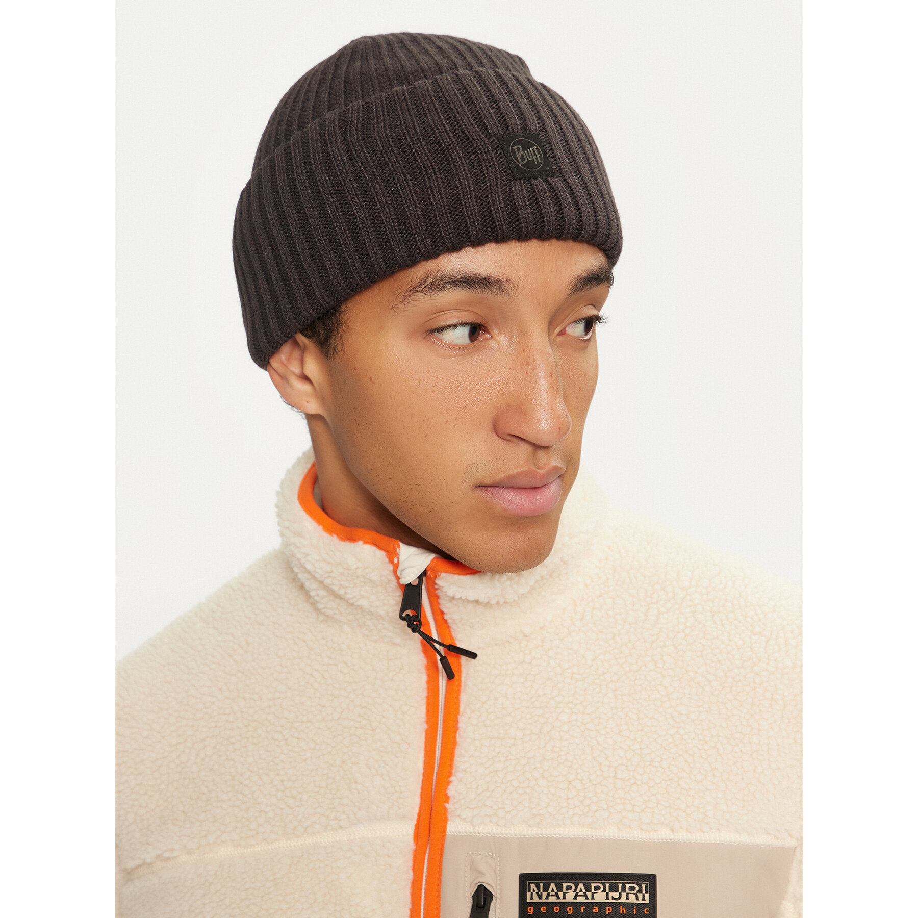 Mütze Buff Knitted Hat Rutger 129694.901.10 Grau von Buff