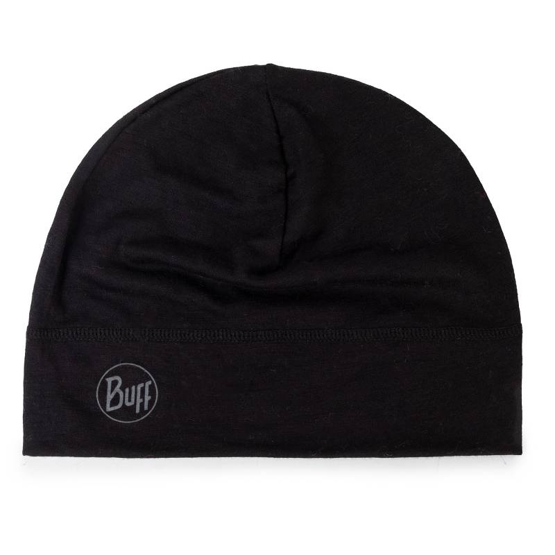 Mütze Buff Lightweight Mering Wool Hat 113013.999.10.00 Schwarz von Buff