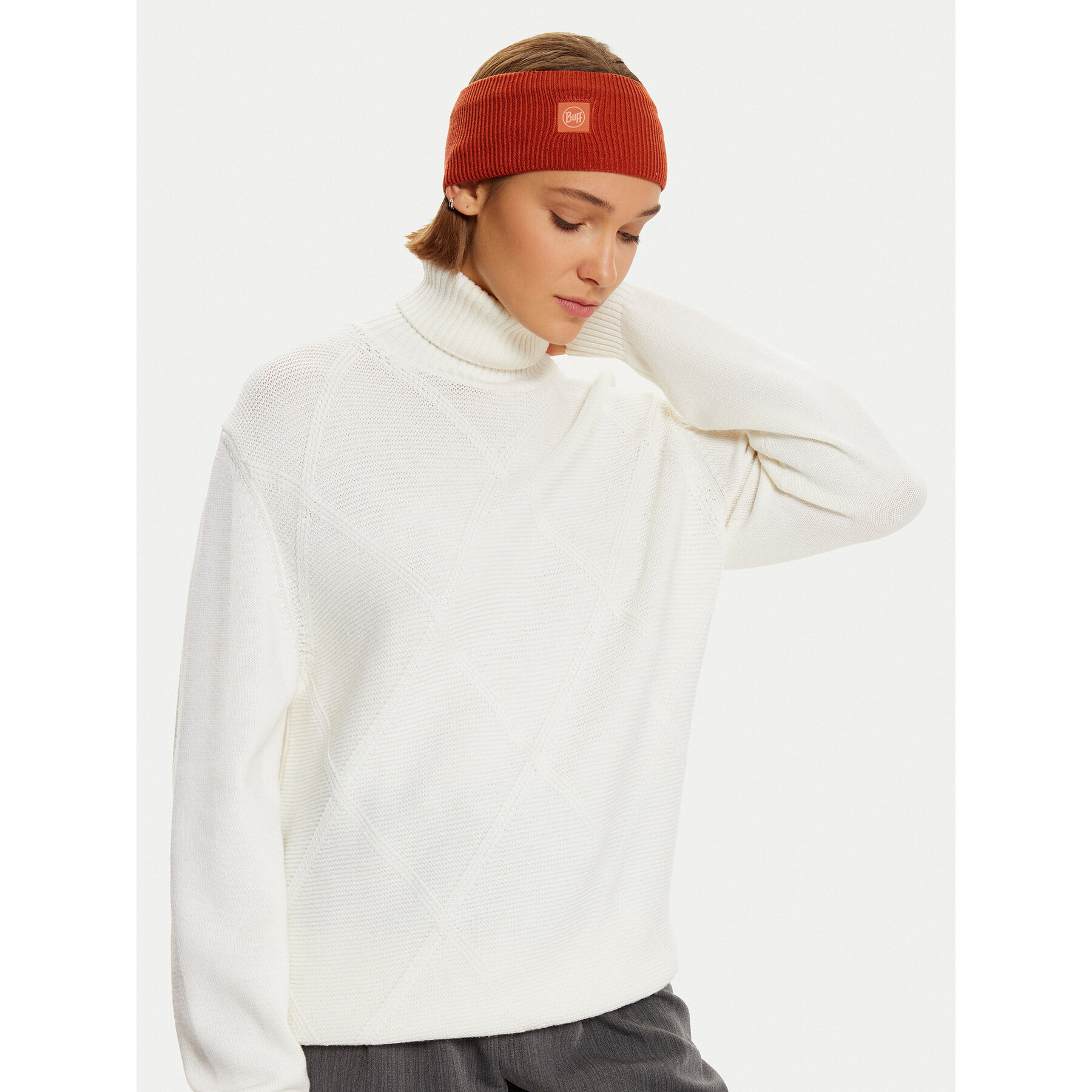 Stirnband Buff Crossknit Headband Solid 126484.330.10 Braun Stirnband Buff Crossknit Headband Solid 126484.330.10 Braun von Buff