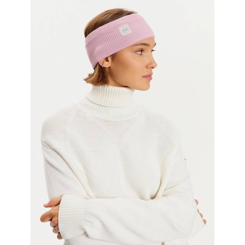 Stirnband Buff Crossknit Headband Solid 126484.519.10 Rosa von Buff