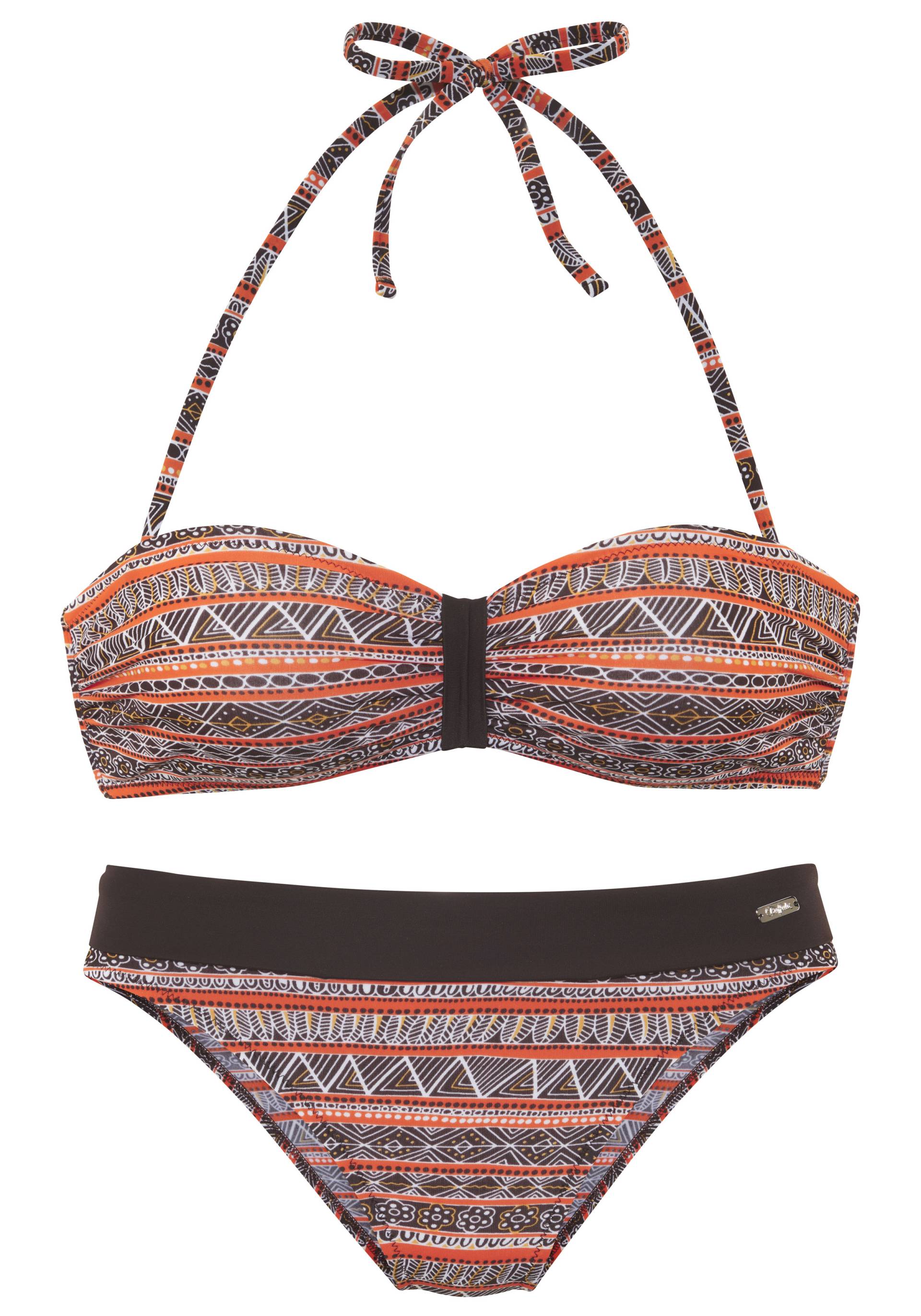 Buffalo Bandeau-Bikini, Mit trendigem Streifendruck Buffalo Bandeau-Bikini, Mit trendigem Streifendruck von Buffalo