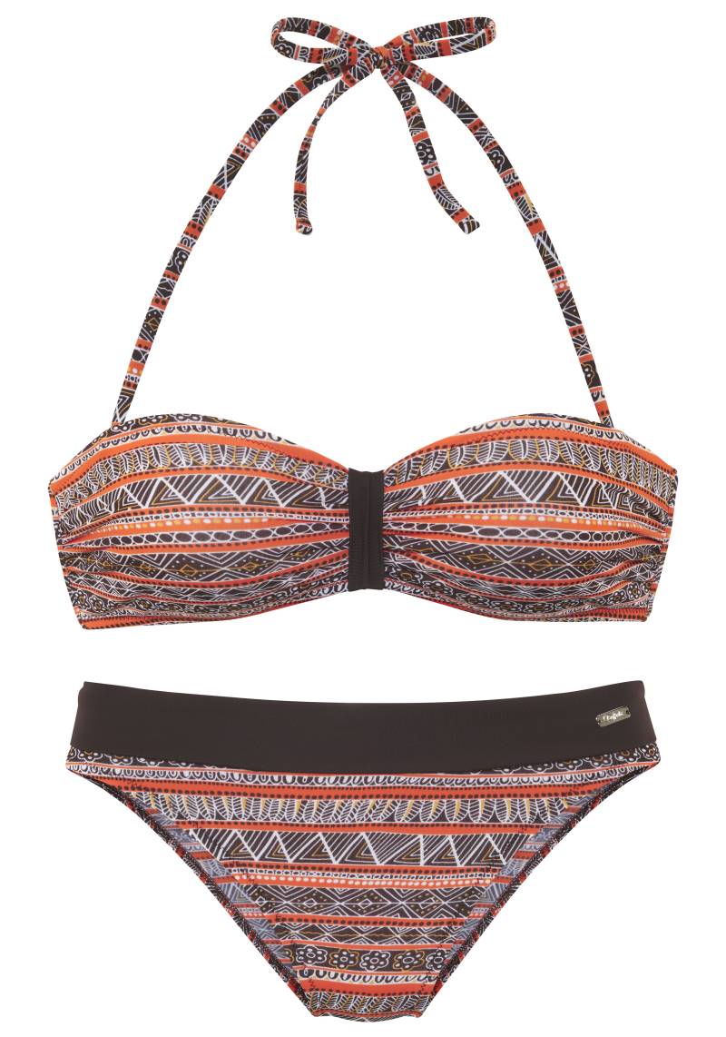 Buffalo Bandeau-Bikini, Mit trendigem Streifendruck von Buffalo