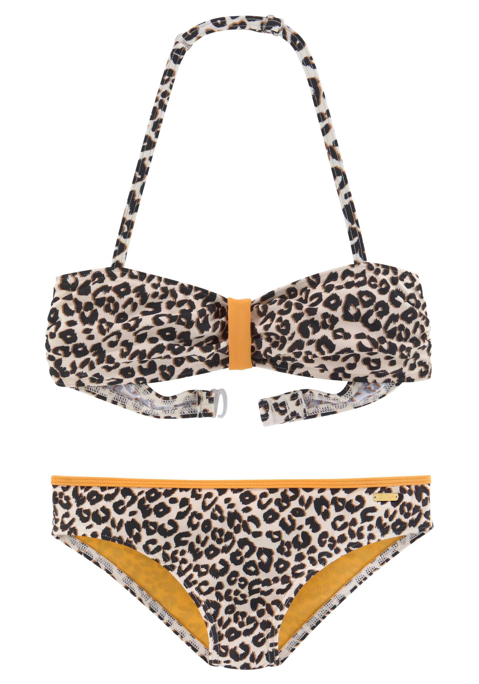 Buffalo Bandeau-Bikini »Kitty Kids«, im Leodruck von Buffalo