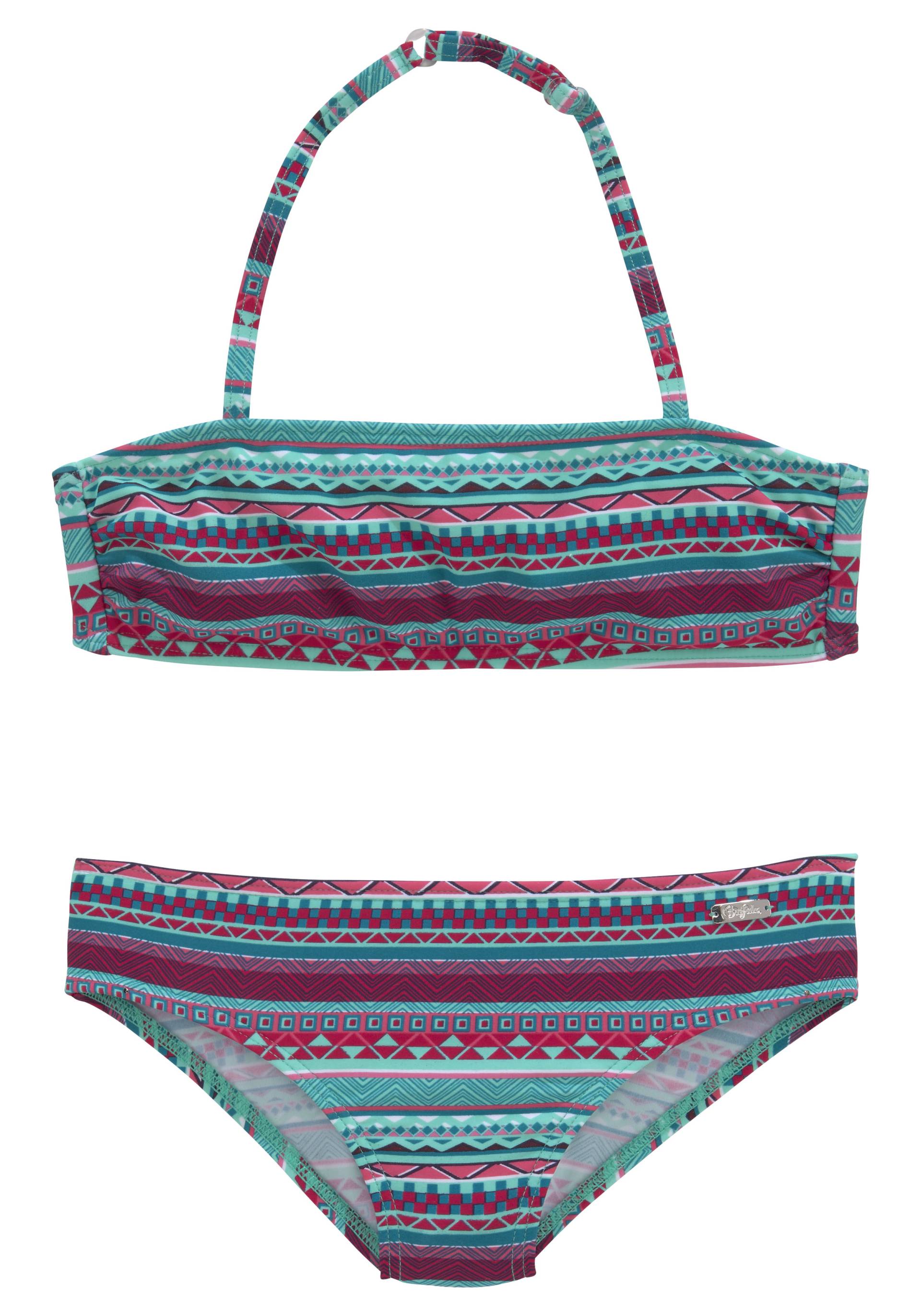 Buffalo Bandeau-Bikini »Lux Kids«, mit abstraktem Druck von Buffalo