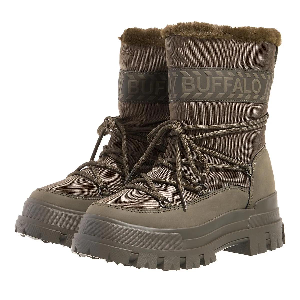 Buffalo Stiefel & Boots - Aspha Blizzard 2 - Gr. 37 (EU) - in Grün - für Damen von Buffalo