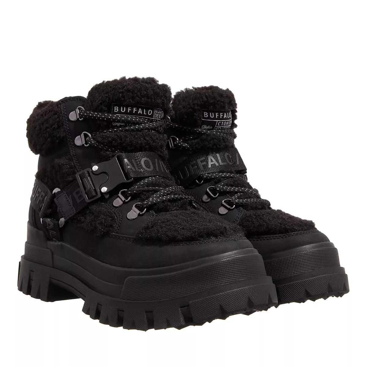 Buffalo Boots & Stiefeletten - Aspha Com Mid Warm - Gr. 36 (EU) - in Schwarz - für Damen von Buffalo