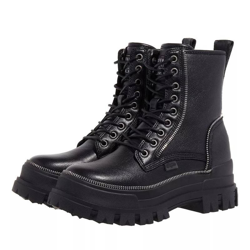 Buffalo Stiefel & Boots - Aspha Rld Zip - Gr. 36 (EU) - in Schwarz - für Damen von Buffalo