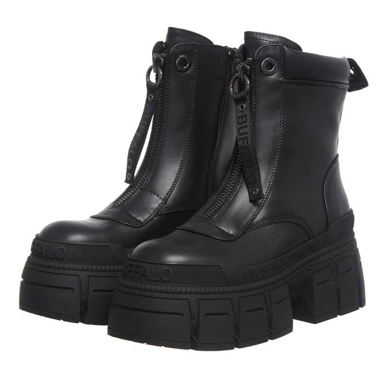 Buffalo Boots & Stiefeletten - Gospher Zip Boot - Gr. 36 (EU) - in Schwarz - für Damen von Buffalo