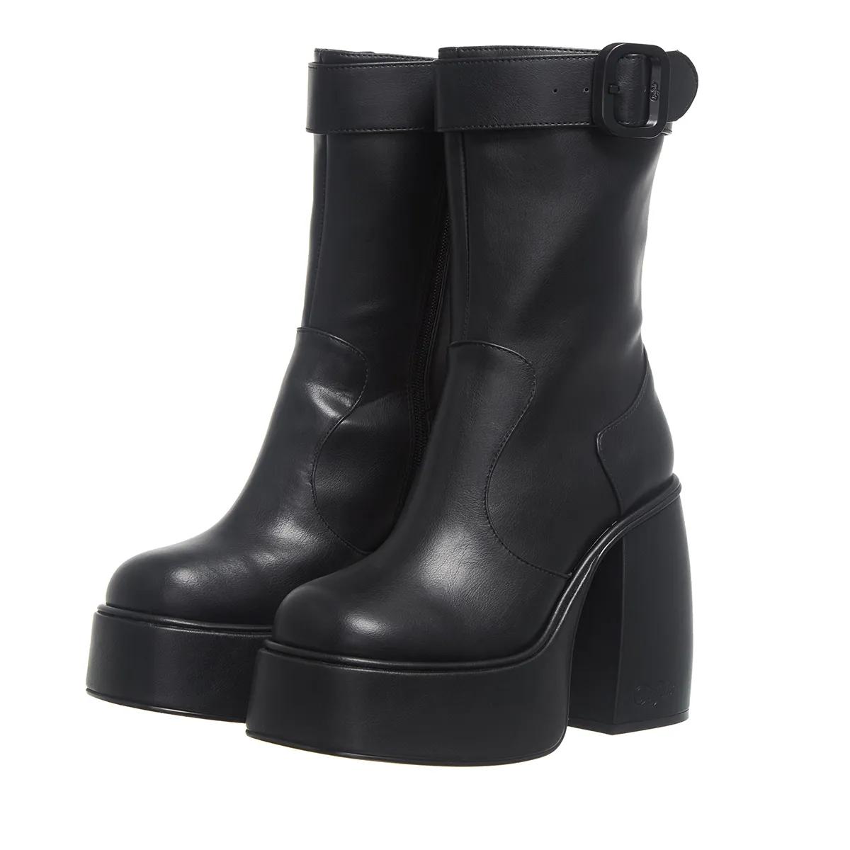 Buffalo Boots & Stiefeletten - Heart Bootie Buckle - Gr. 36 (EU) - in Schwarz - für Damen von Buffalo