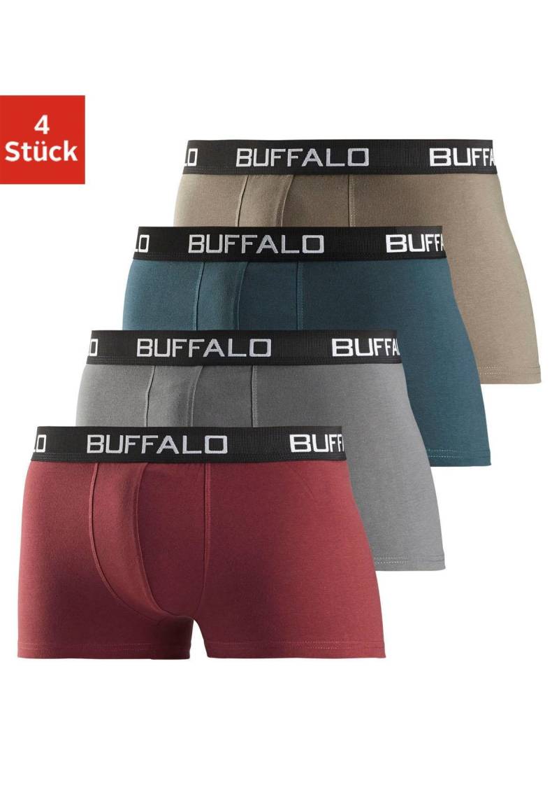 Buffalo Boxer »Boxershorts für Herren«, (Packung, 4 St.), aus Baumwoll-Mix von Buffalo