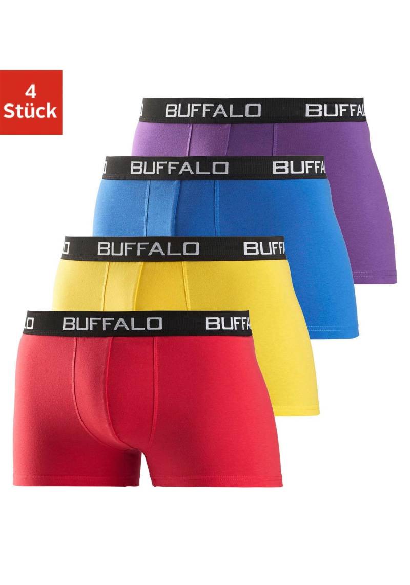 Buffalo Boxer »Boxershorts für Herren«, (Packung, 4 St.), aus Baumwoll-Mix von Buffalo