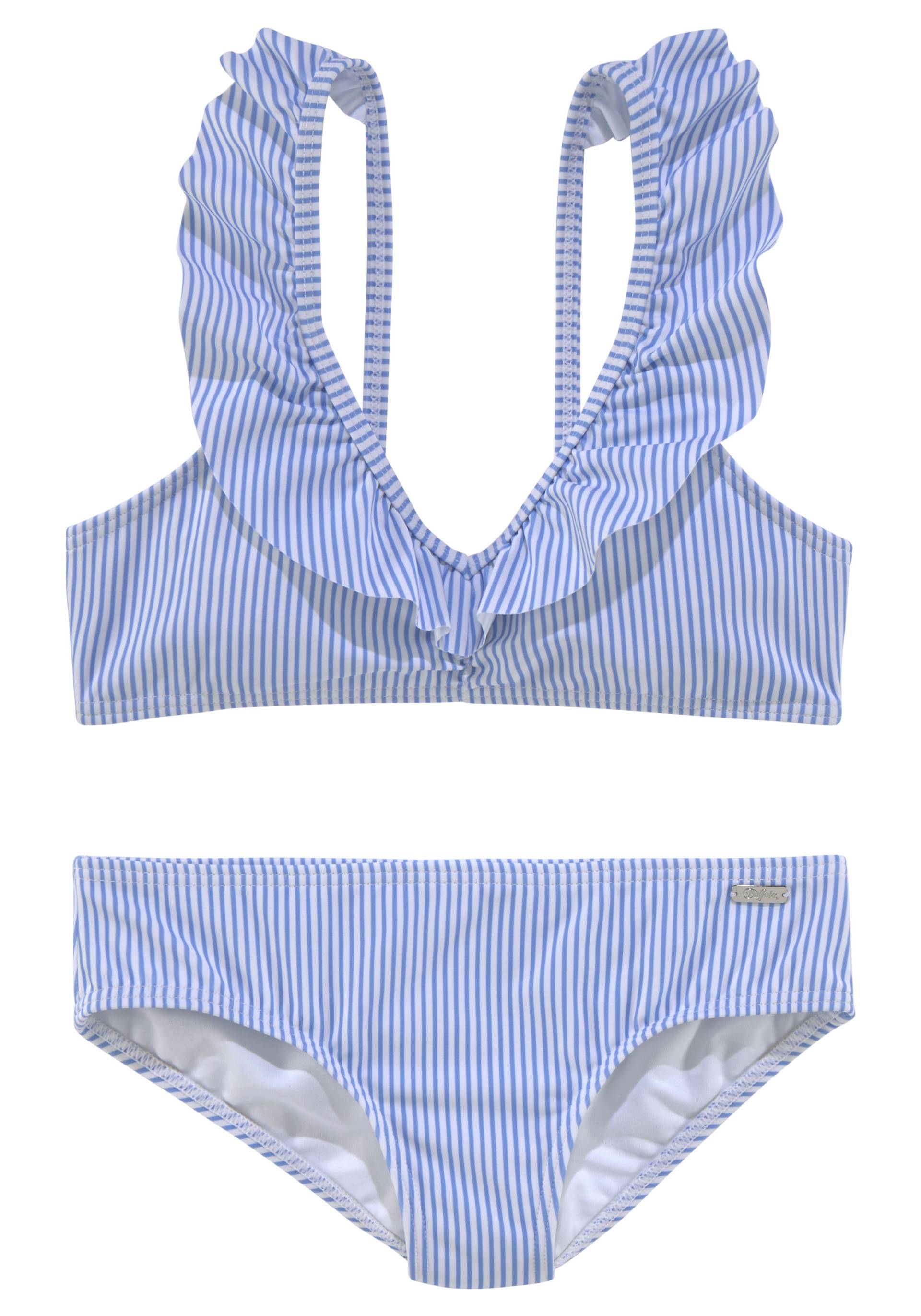 Buffalo Bustier-Bikini, mit Volants am Ausschnitt Buffalo Bustier-Bikini, mit Volants am Ausschnitt von Buffalo