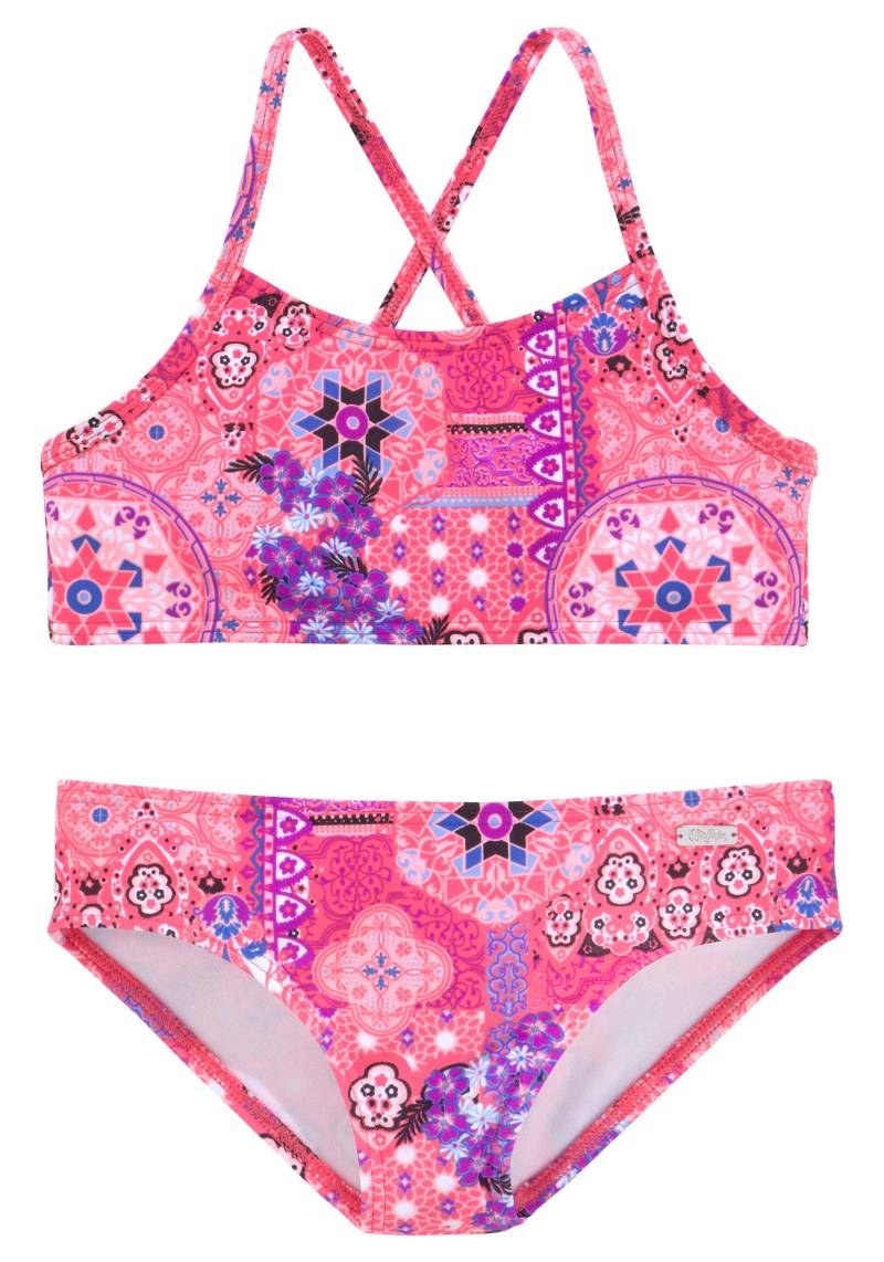 Buffalo Bustier-Bikini »Shari Kids«, mit verspieltem Print von Buffalo