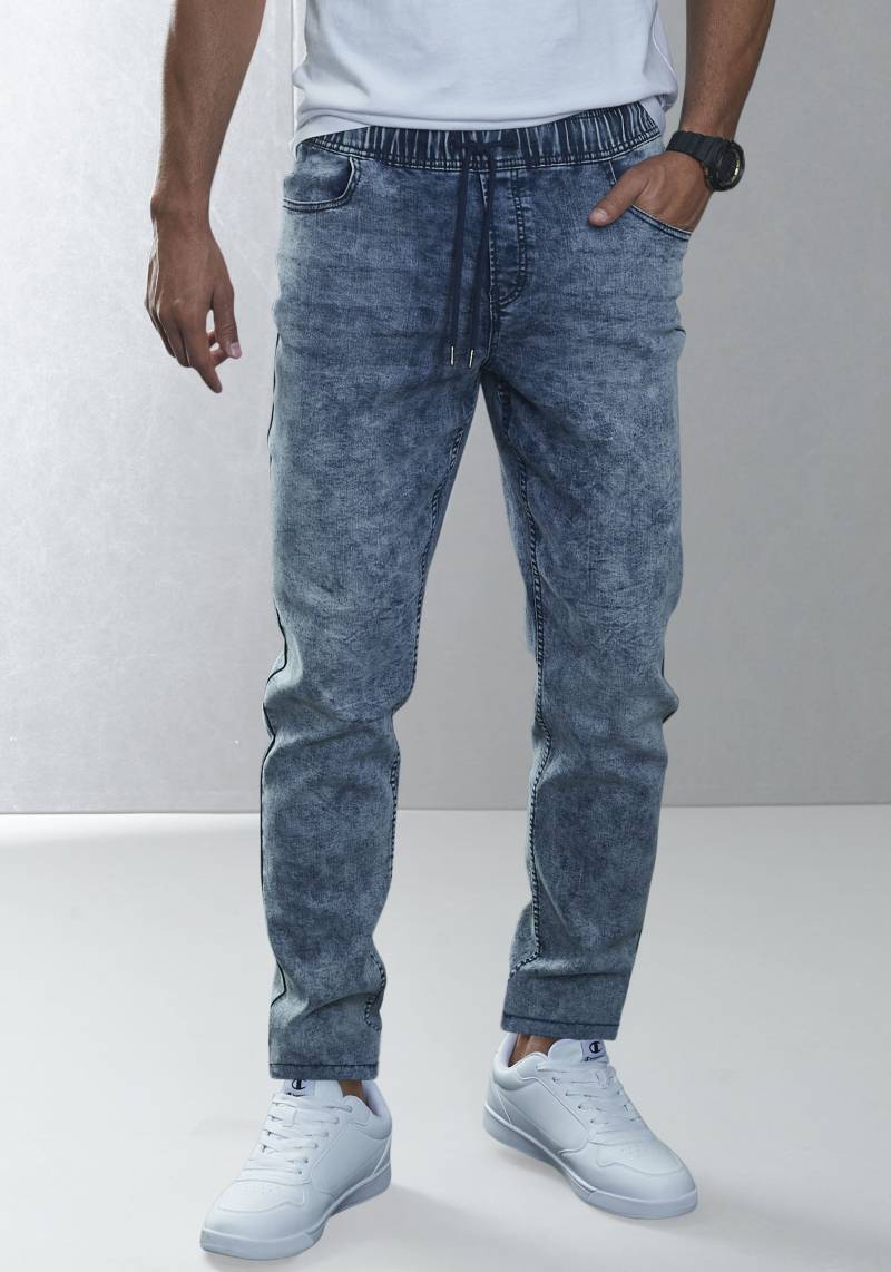 Buffalo Schlupfjeans, elastische Joggpants, moonwashed von Buffalo