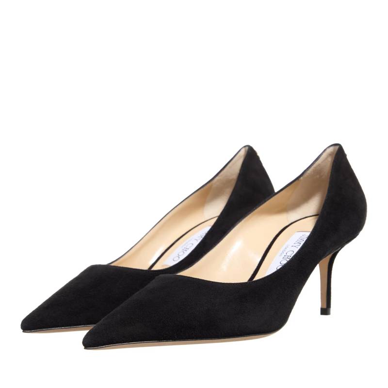 Jimmy Choo Pumps & High Heels - Suede Pointed Pumps - Gr. 38,5 (EU) - in Schwarz - für Damen von Jimmy Choo