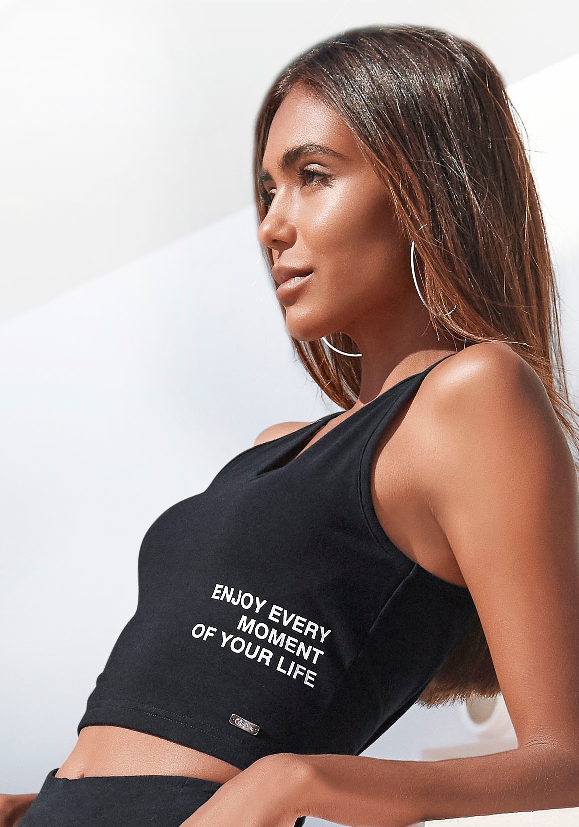 Buffalo Tanktop, mit Statement Druck Buffalo Tanktop, mit Statement Druck von Buffalo