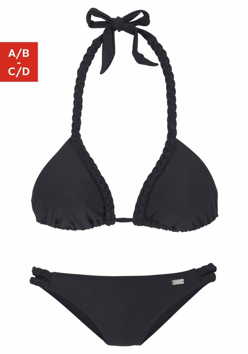 Buffalo Triangel-Bikini, mit geflochtenen Details von Buffalo