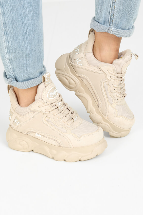 Buffalo Vegan CLD Chai Plateau Sneaker | Creme | Damen | EU39 Buffalo Vegan CLD Chai Plateau Sneaker | Creme | Damen | EU39 von Buffalo