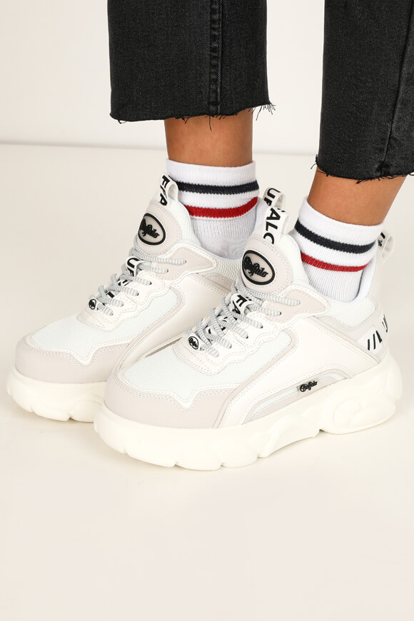 Buffalo Vegan CLD Chai Plateau Sneaker | Weiss | Damen | EU37 Buffalo Vegan CLD Chai Plateau Sneaker | Weiss | Damen | EU37 von Buffalo