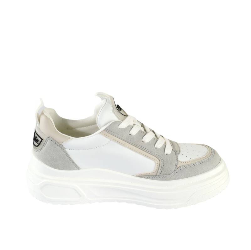 Sneakers Vectra Low - Vegan Nappa/nubuck Damen Weiss 37 von Buffalo