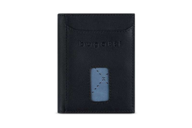 Secure Slim, Mini Börse Spezial, schwarz von Bugatti