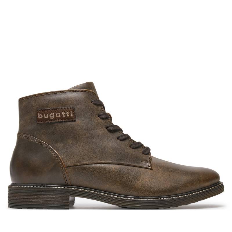 Stiefel Bugatti BUGATTI-3117823L1000 6100 DARK BROWN Braun von Bugatti