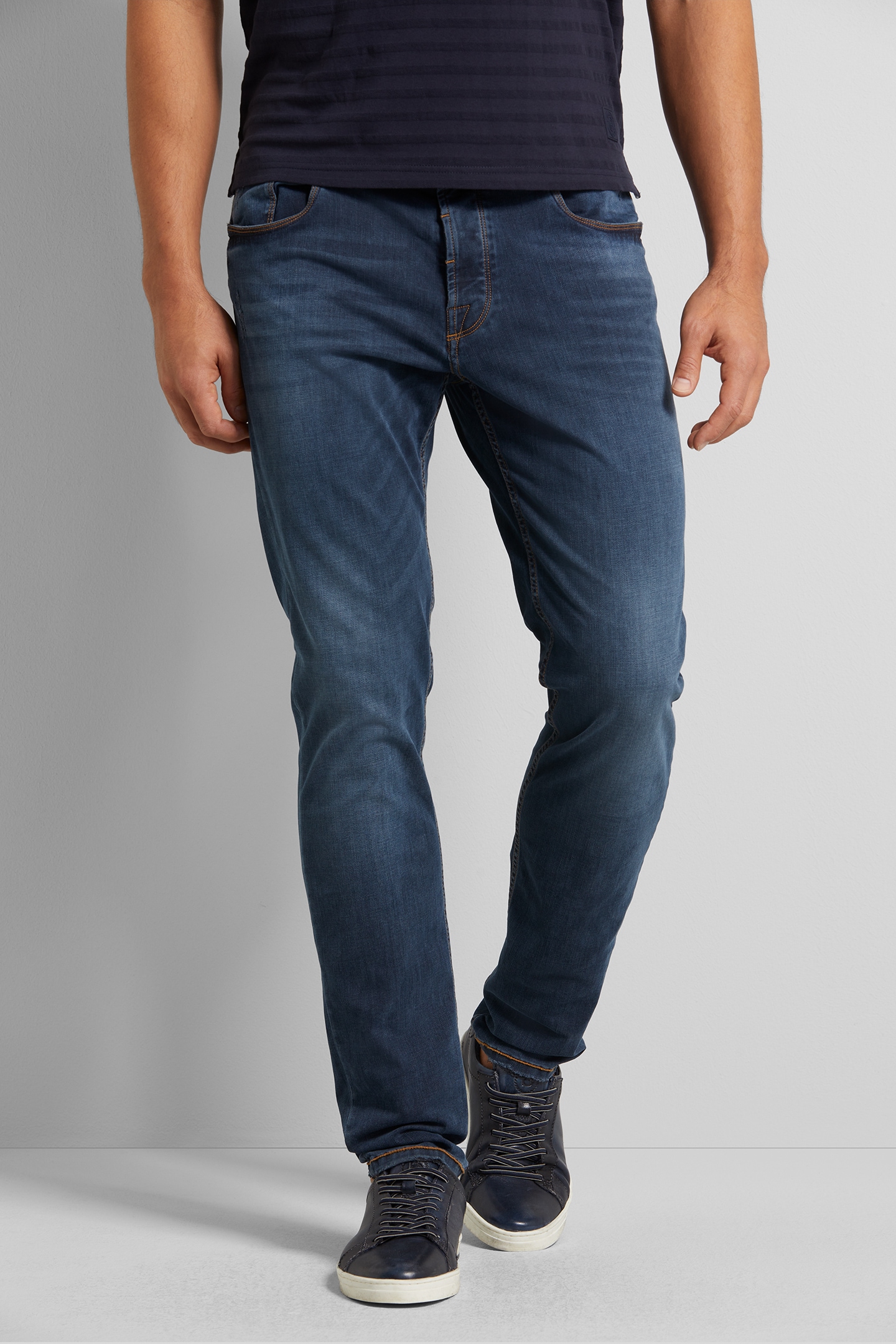 bugatti 5-Pocket-Jeans, aus der Respect Nature Kollektion von Bugatti