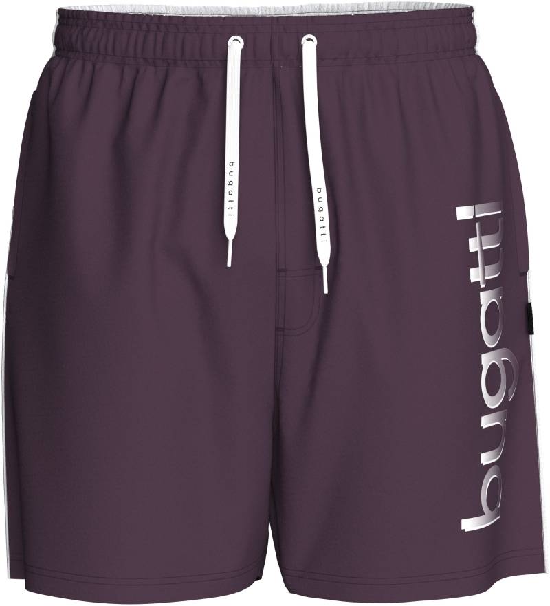 bugatti Badeshorts »Giovanni«, Grosser Logoprint auf dem linken Bein von Bugatti