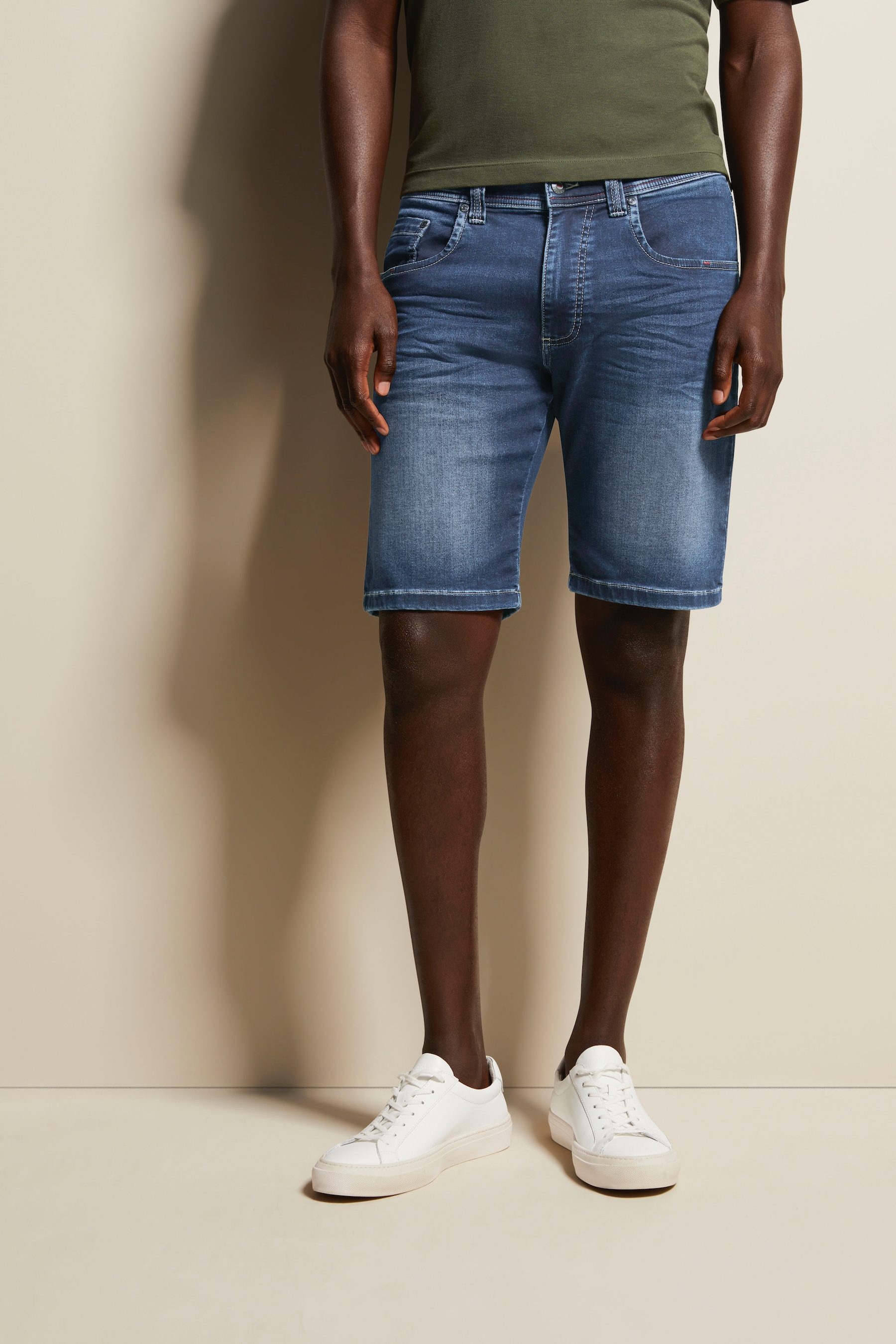 bugatti Bermudas, aus Denim von Bugatti