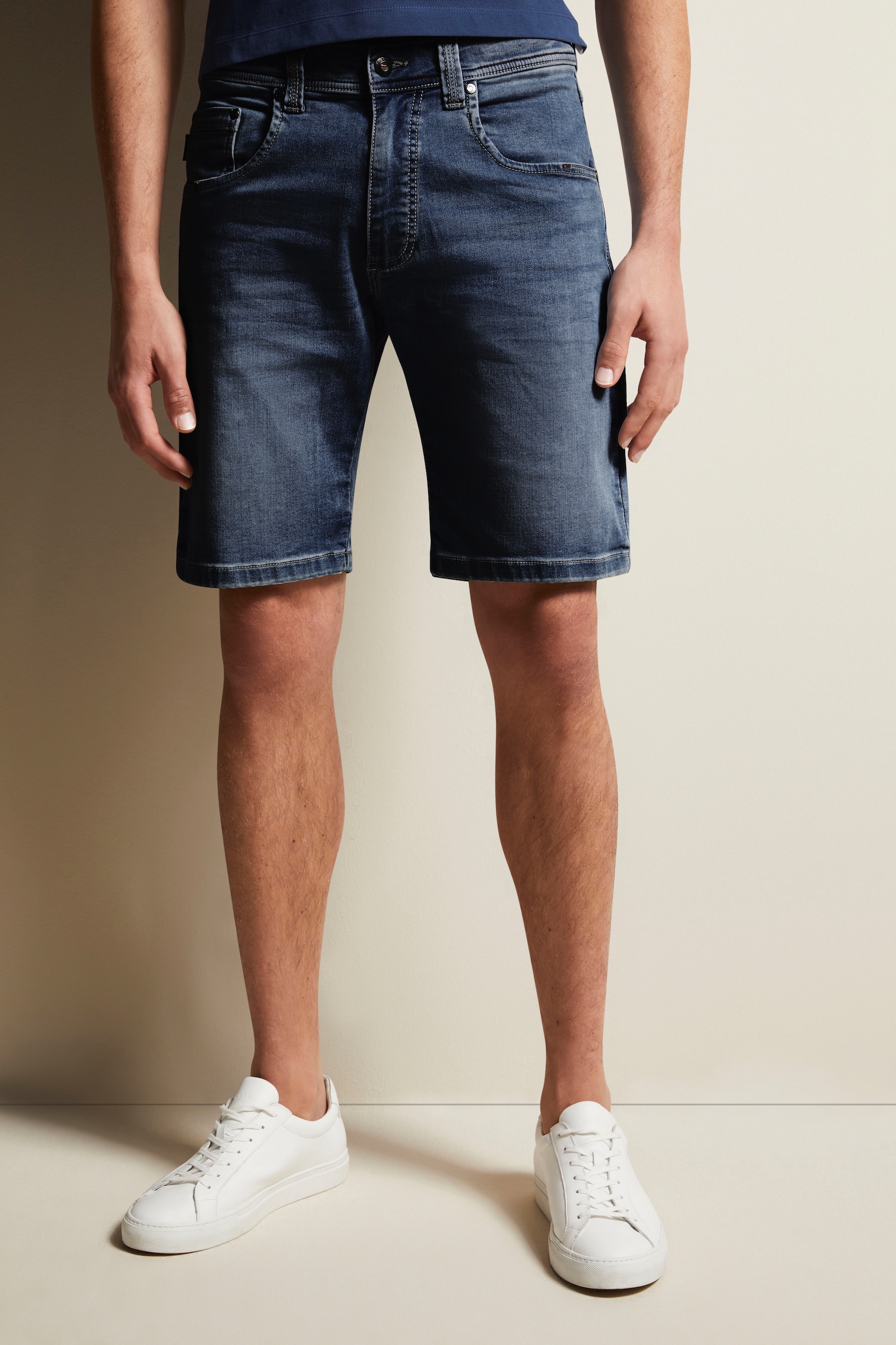 bugatti Bermudas, aus Denim von Bugatti