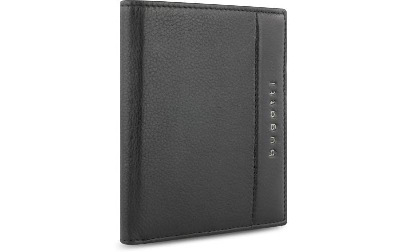 bugatti Geldbörse »Nome mit Klappe - Hochformatbörse Schwarz« von Bugatti