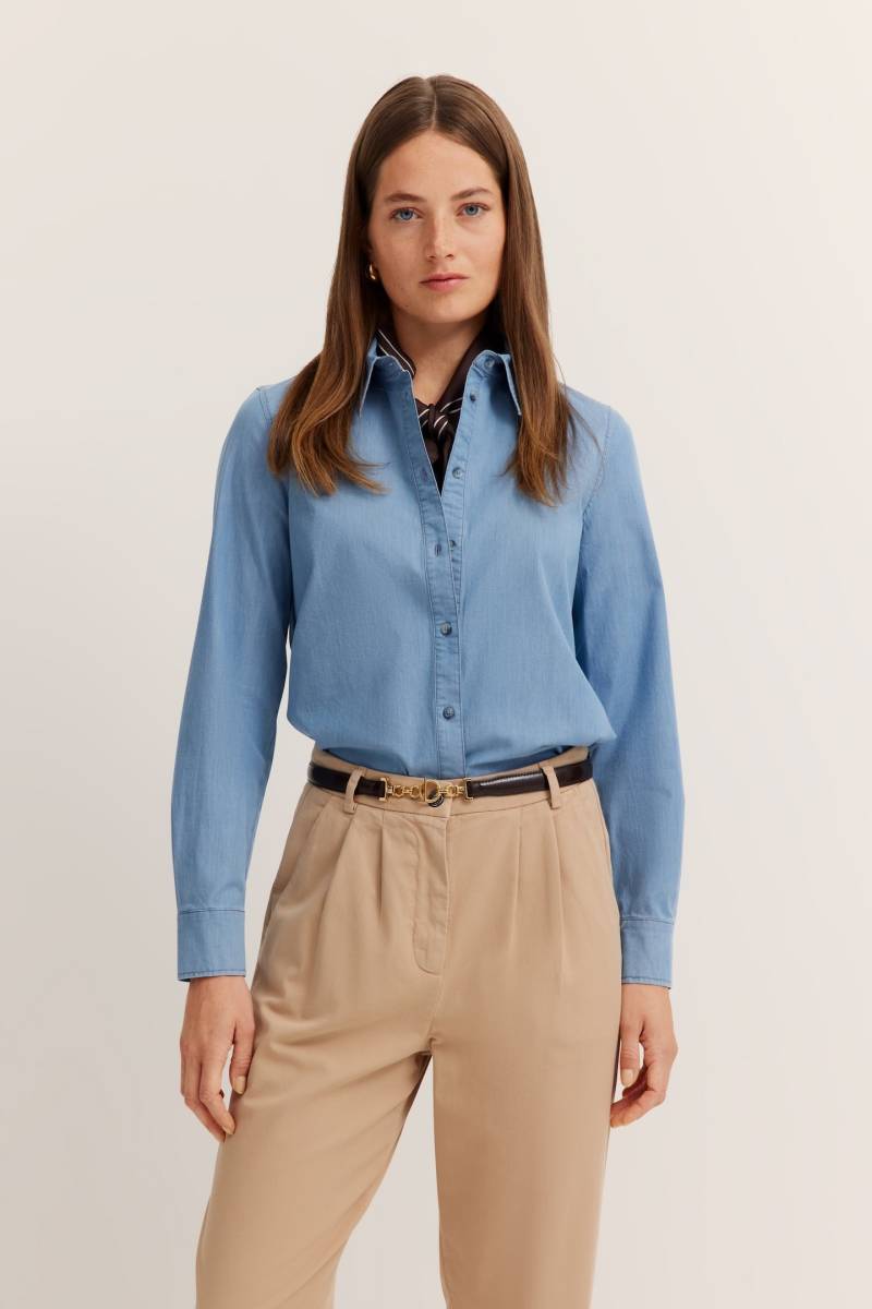 bugatti Hemdbluse, aus elastischer Baumwolle von Bugatti
