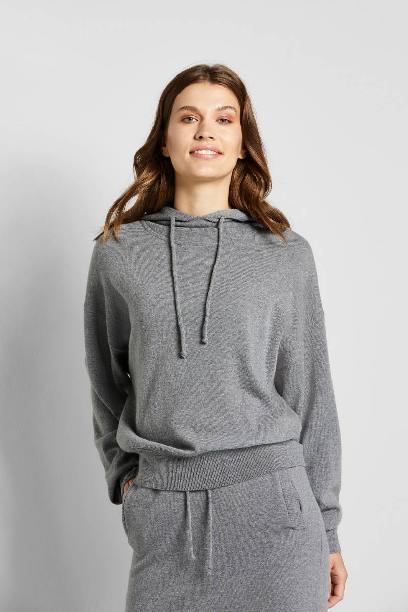 bugatti Kapuzenpullover, in Strick-Optik von Bugatti