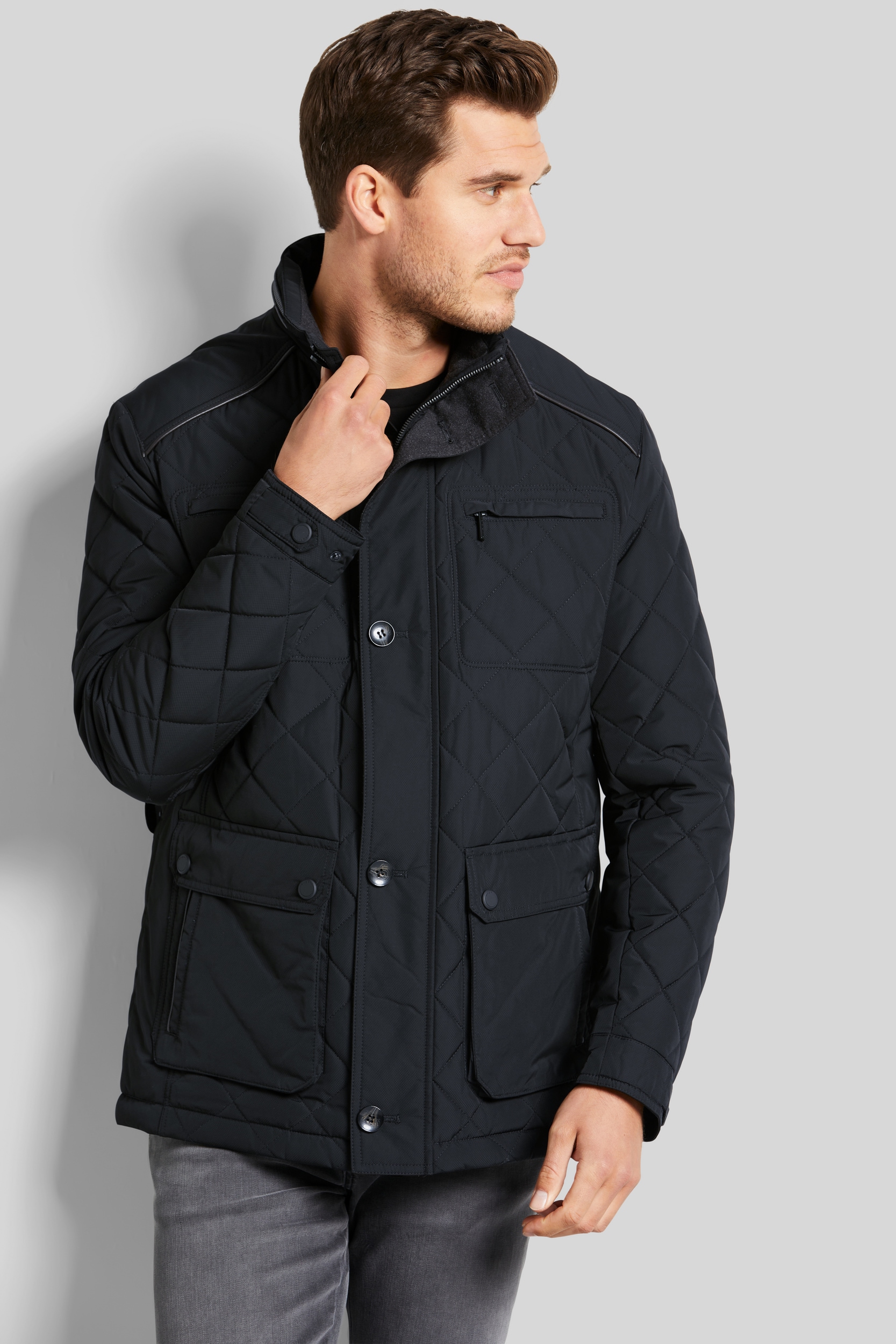 bugatti Langjacke, ohne Kapuze, im Rautenstepp bugatti Langjacke, ohne Kapuze, im Rautenstepp von Bugatti