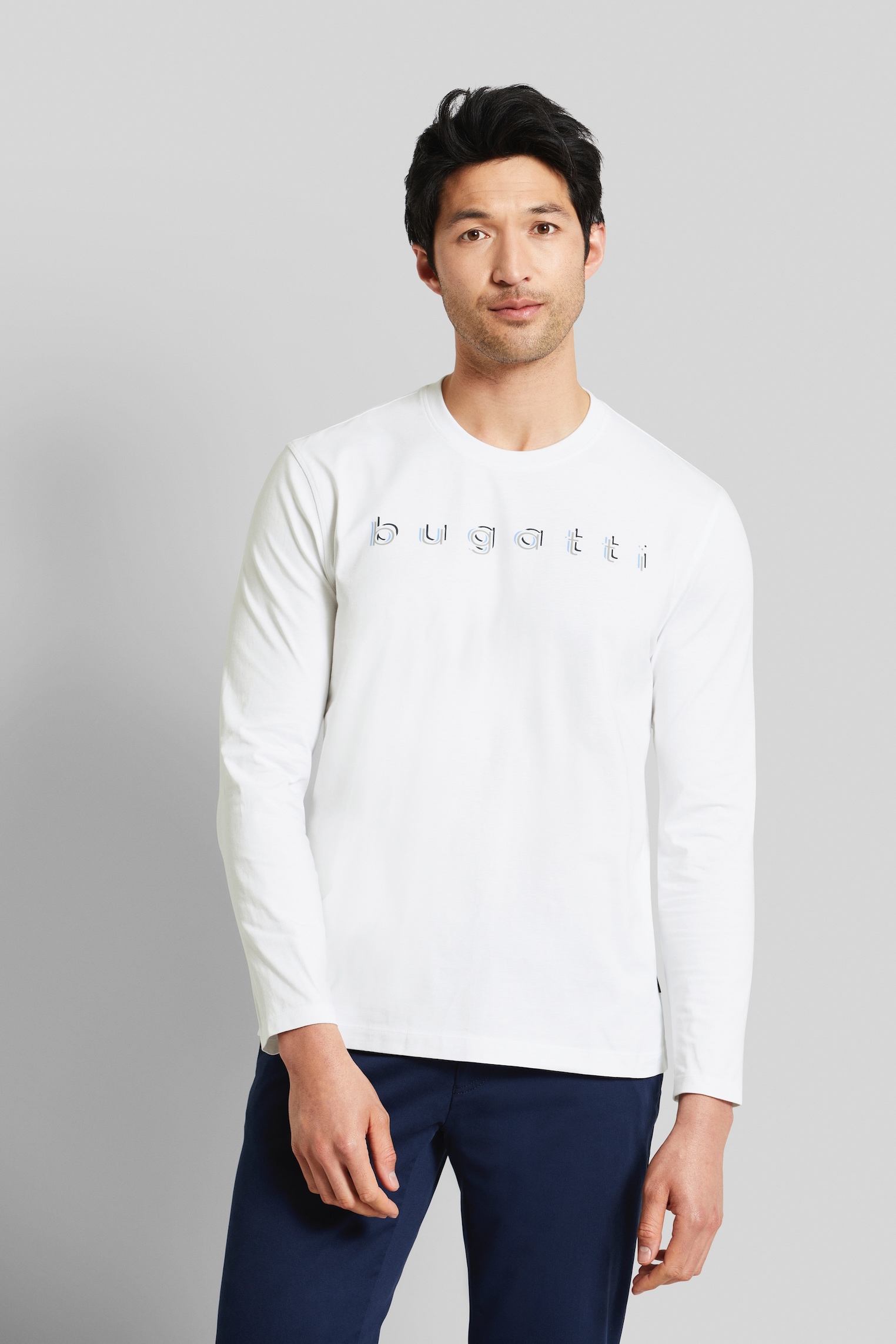 bugatti Longsweatshirt, mit bugatti-Druck von Bugatti