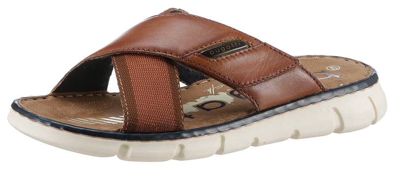 bugatti Pantolette, Sommerschuh, Schlappen, aus der Bugatti Genial Light-Kollektion von Bugatti