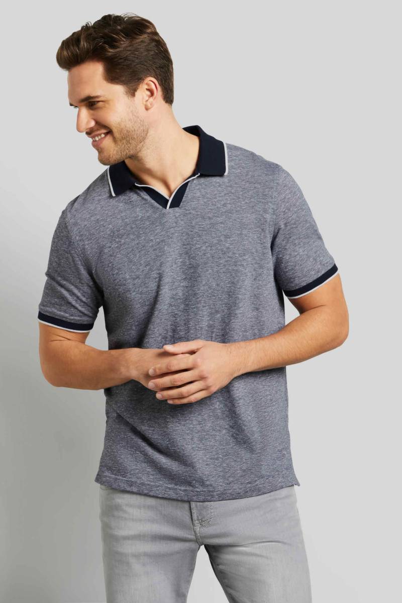 bugatti Poloshirt, in 2-tone-Optik von Bugatti