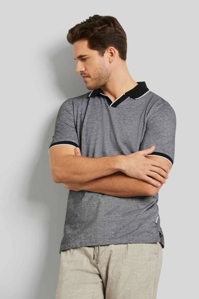 bugatti Poloshirt, in 2-tone-Optik von Bugatti