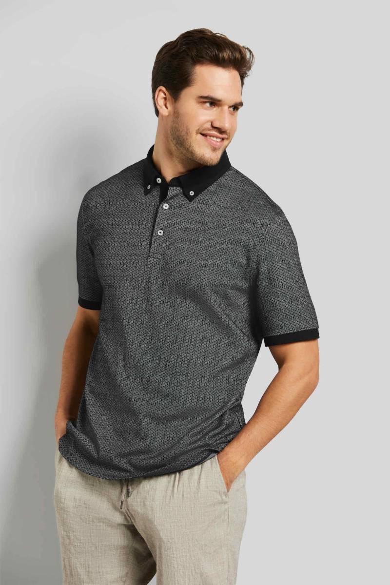 bugatti Poloshirt, mit Button-Down-Kragen von Bugatti