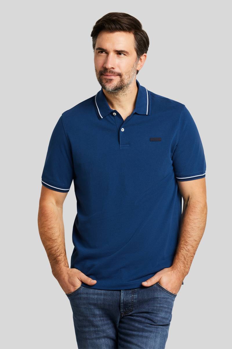 bugatti Poloshirt, mit Kontraststreifen an Kragen und Ärmelbündchen von Bugatti