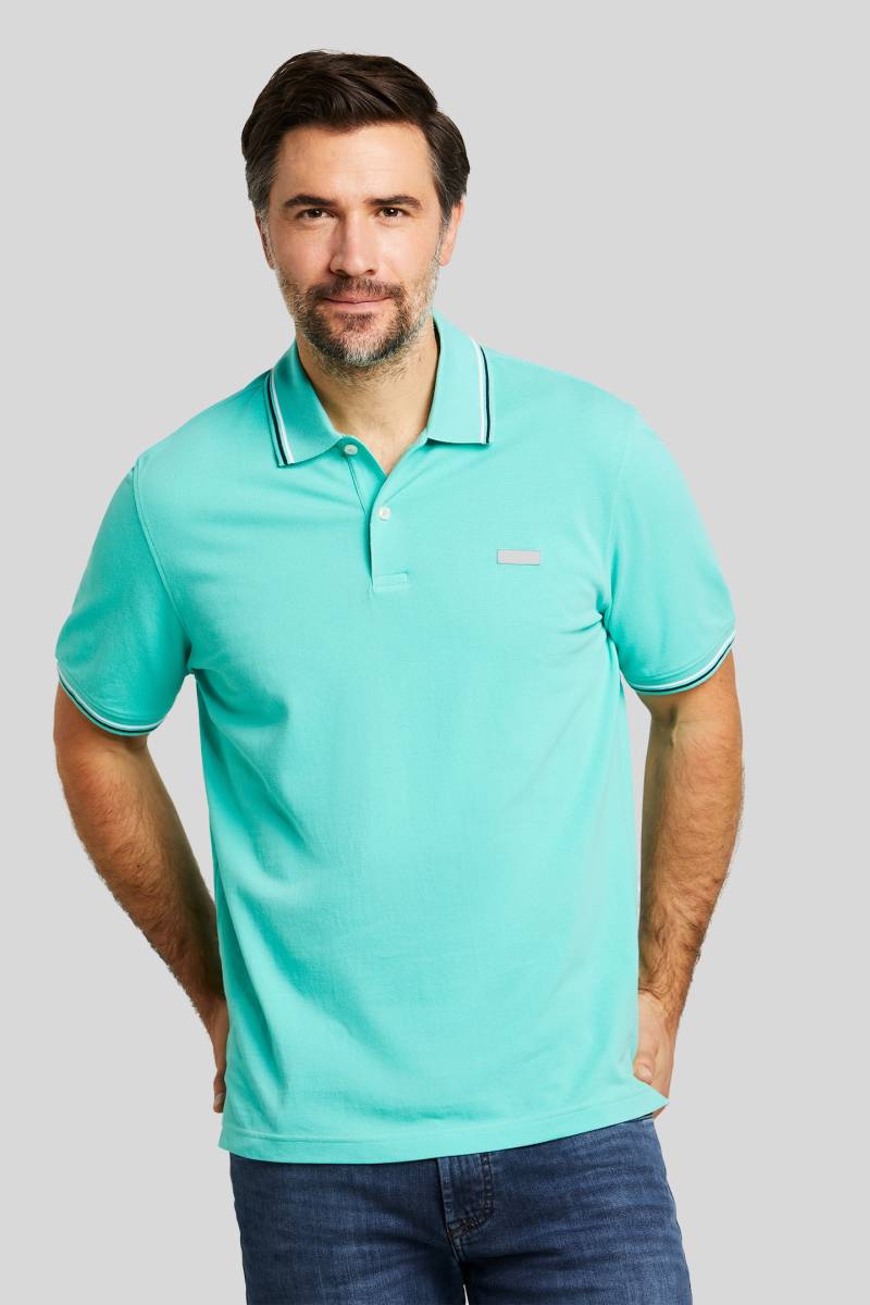 bugatti Poloshirt, mit Kontraststreifen an Kragen und Ärmelbündchen von Bugatti