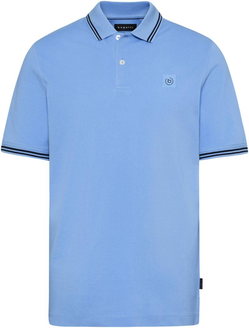 bugatti Poloshirt, mit sportiven Kontraststreifen von Bugatti