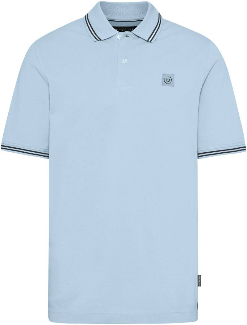 bugatti Poloshirt, mit sportiven Kontraststreifen von Bugatti