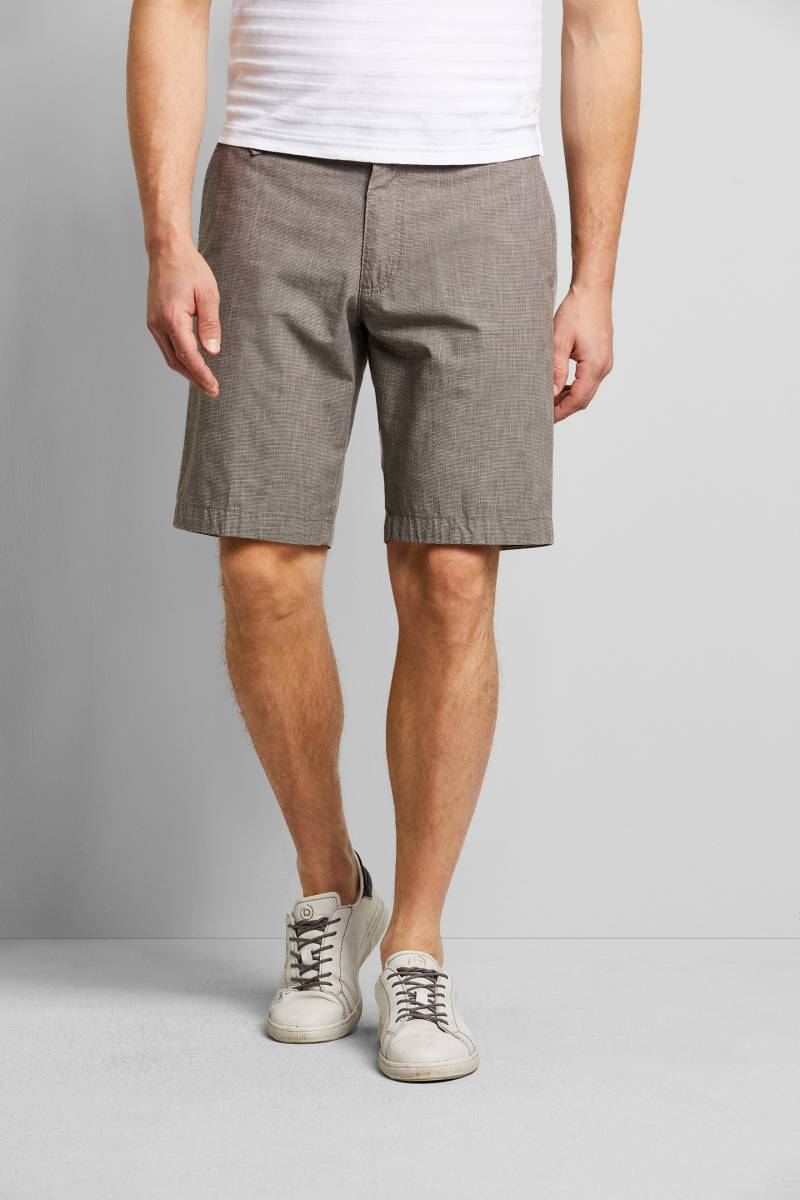 bugatti Shorts, in einem Leinen-Look von Bugatti